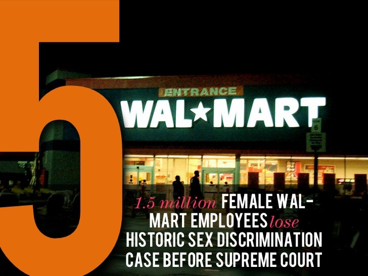 wal-mart sex discrimination Wet teen model